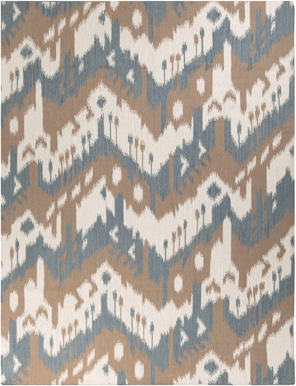 Light Beige Hand Woven 100% Wool Modern Rectangle Handmade rug, Indoor use only, no fringe, non-washable. runner also available