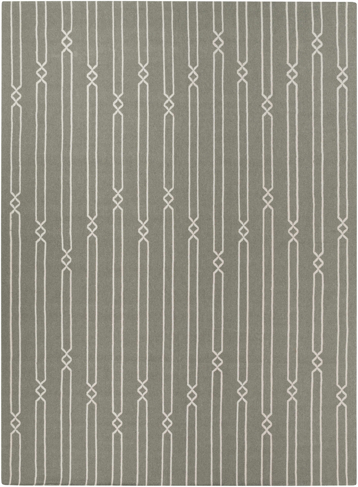 Beige Hand Woven 100% Wool Cottage Rectangle Handmade rug, Indoor use only, no fringe, non-washable.