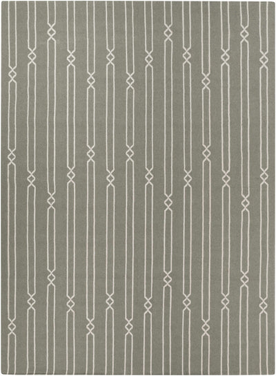 Beige Hand Woven 100% Wool Cottage Rectangle Handmade rug, Indoor use only, no fringe, non-washable.