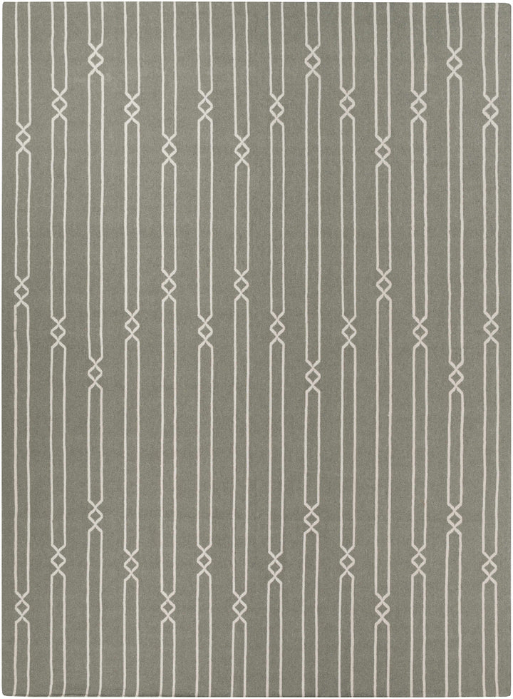 Beige Hand Woven 100% Wool Cottage Rectangle Handmade rug, Indoor use only, no fringe, non-washable.