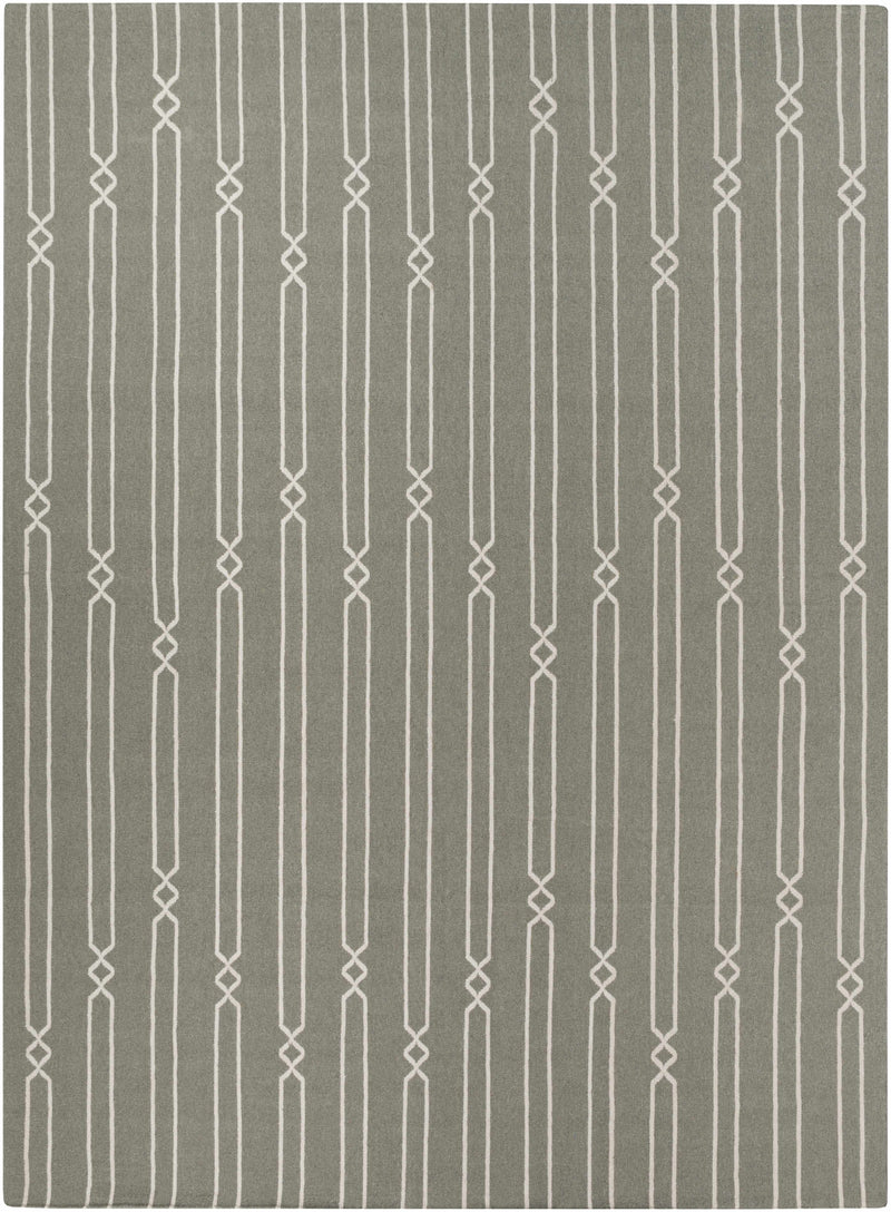 Beige Hand Woven 100% Wool Cottage Rectangle Handmade rug, Indoor use only, no fringe, non-washable.