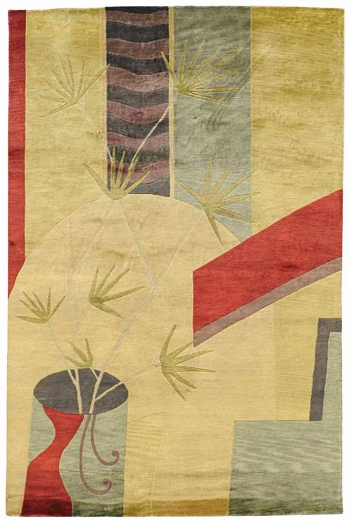 Mugal IN-8066 Hand Knotted Rug