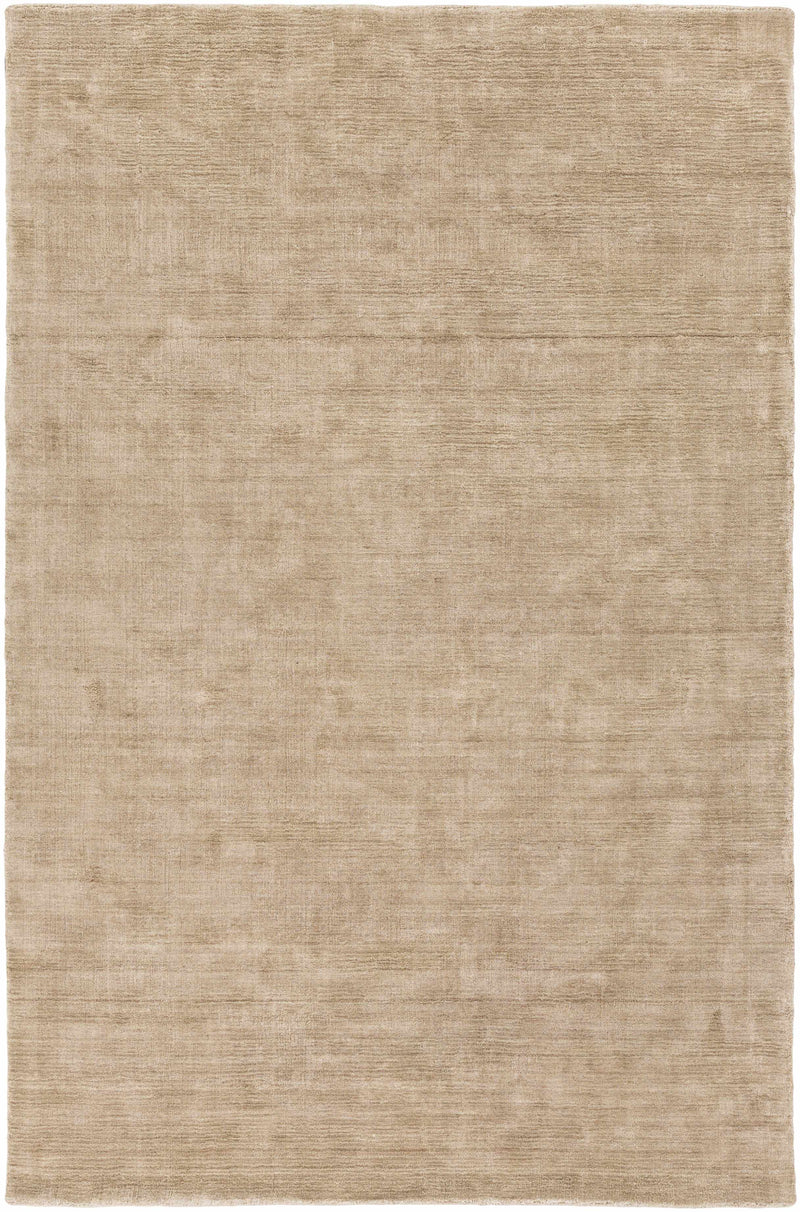 Brown Hand Loomed 50% Linen, 50% Viscose Cottage Rectangle Handmade rug, Indoor use only, no fringe, non-washable. runner also available