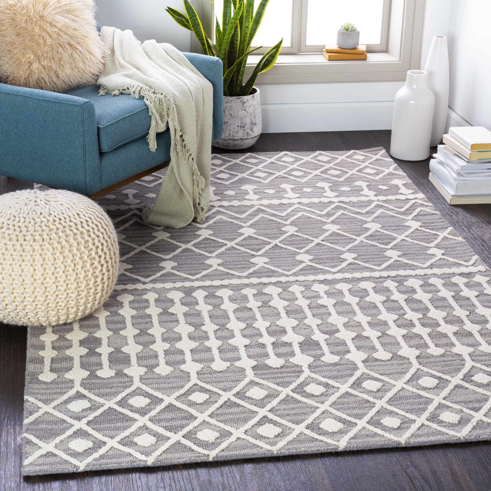 Izmir IZM-2302 Hand Tufted Rug