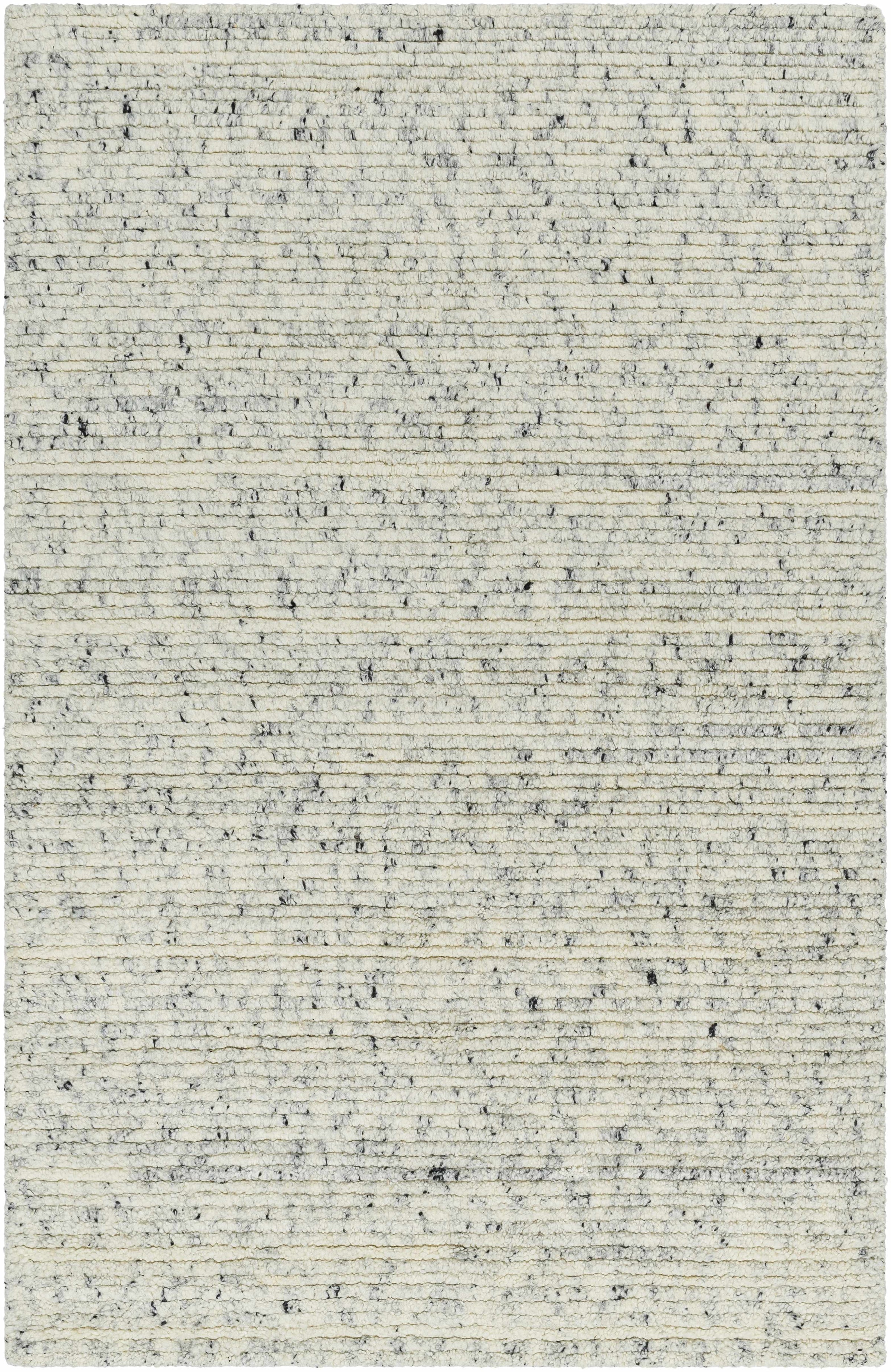 Ivory Hand Loomed 100% NZ Wool Cottage Rectangle Handmade rug, Indoor use only, no fringe, non-washable. runner also available