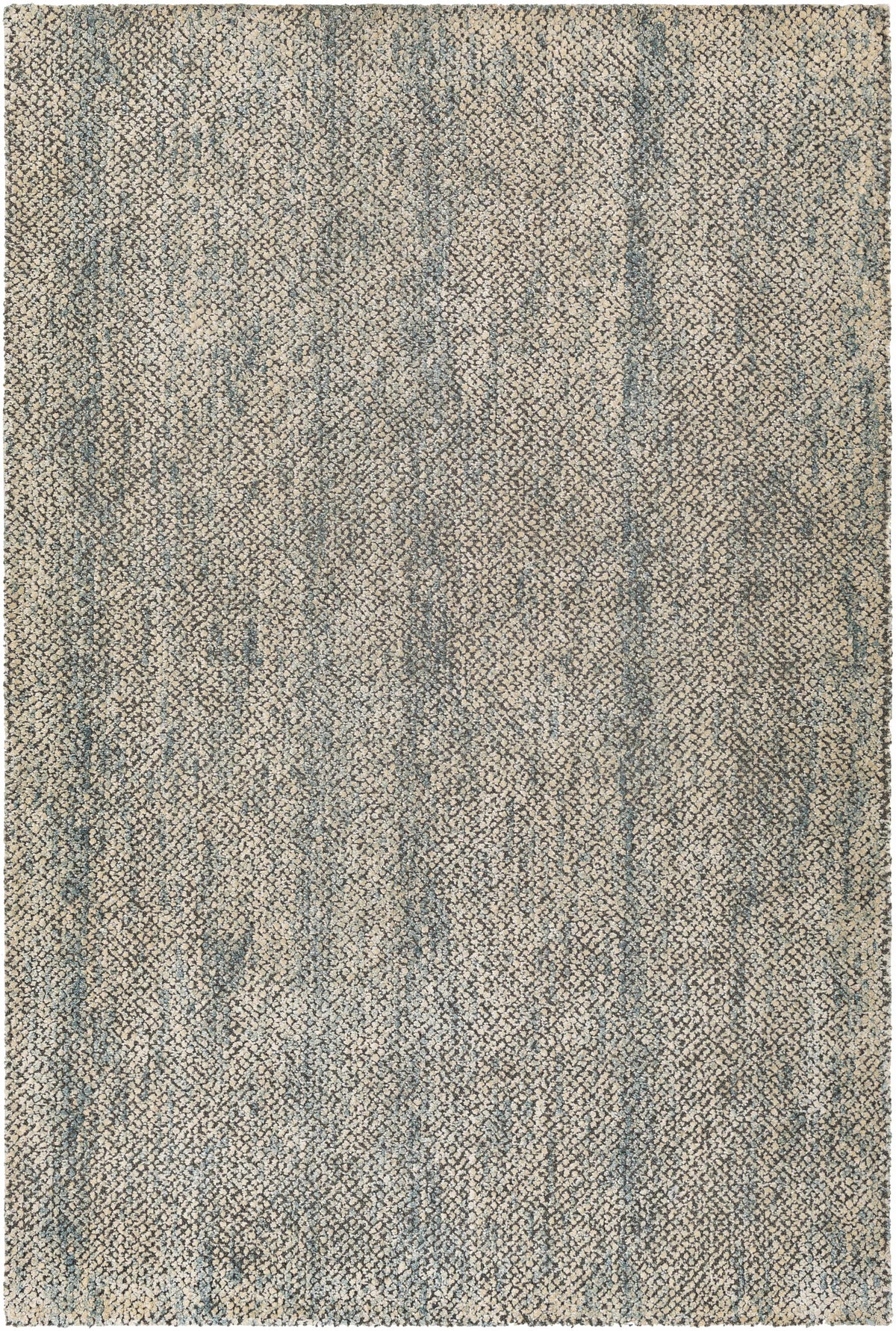 Charcoal Hand Loomed 60% Viscose, 40% Wool Modern Rectangle Handmade rug, Indoor use only, no fringe, non-washable.
