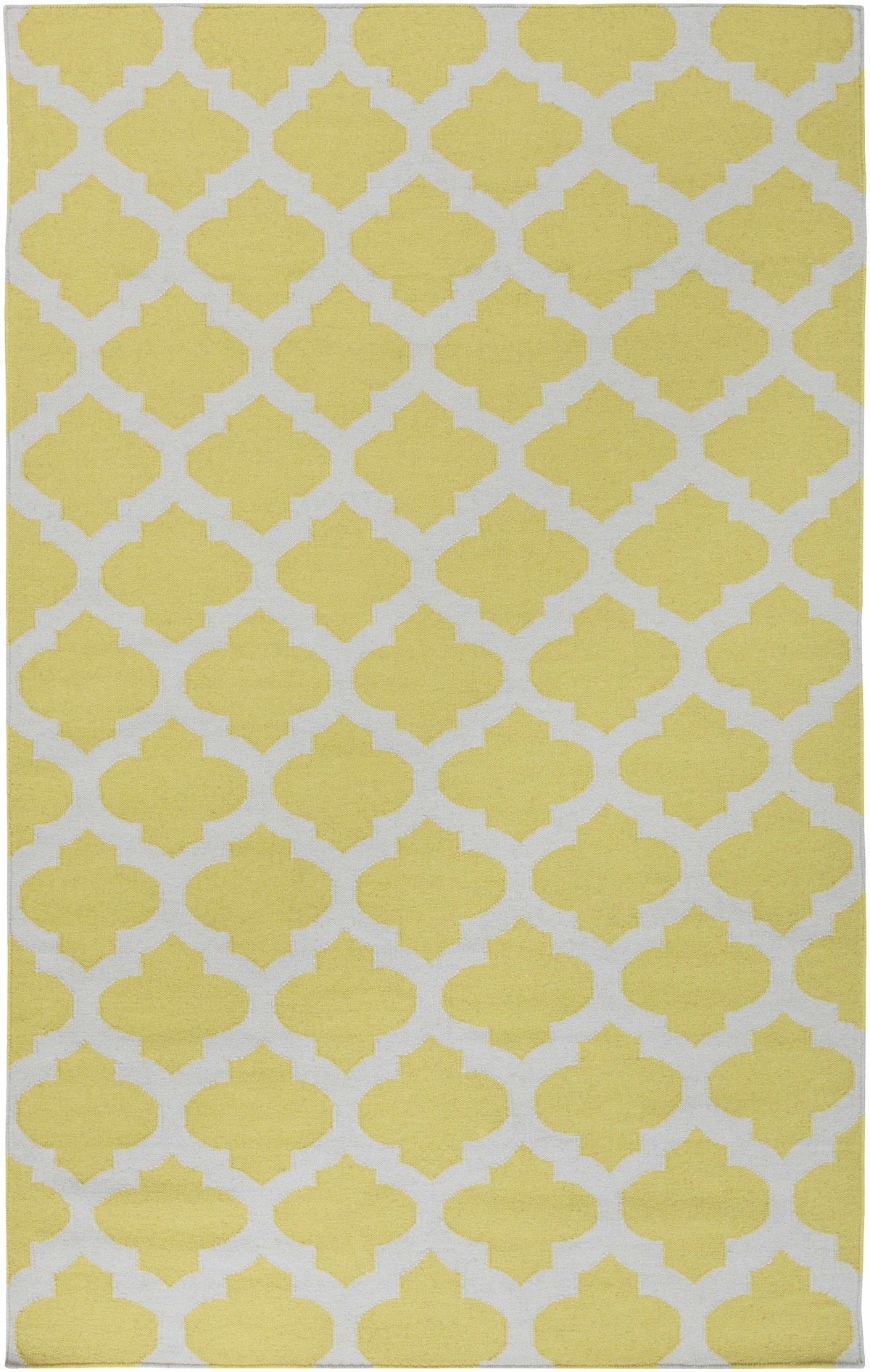 Light Olive Hand Woven 100% Wool Modern Rectangle Handmade rug, Indoor use only, no fringe, non-washable.