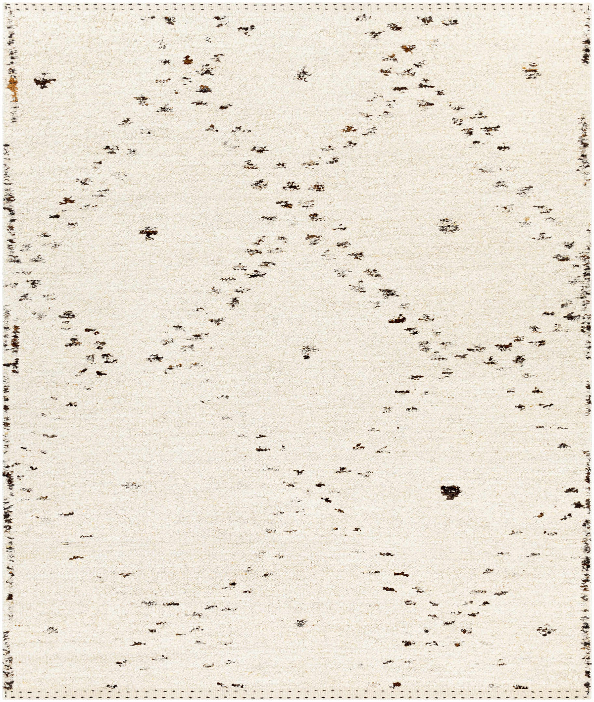 Light Beige Hand Woven 100% Wool Global Rectangle Handmade rug, Indoor use only, no fringe, non-washable. runner also available