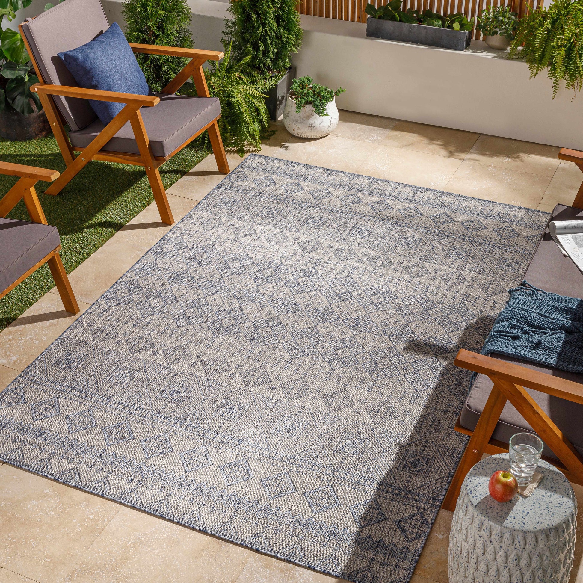 Tuareg TRG-2327 Machine Woven Rug