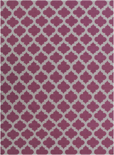 Burgundy Hand Woven 100% Wool Modern Rectangle Handmade rug, Indoor use only, no fringe, non-washable. runner also available
