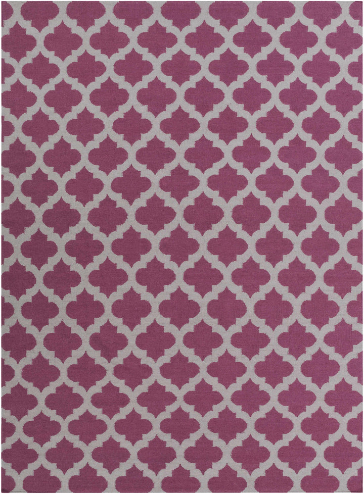 Burgundy Hand Woven 100% Wool Modern Rectangle Handmade rug, Indoor use only, no fringe, non-washable. runner also available