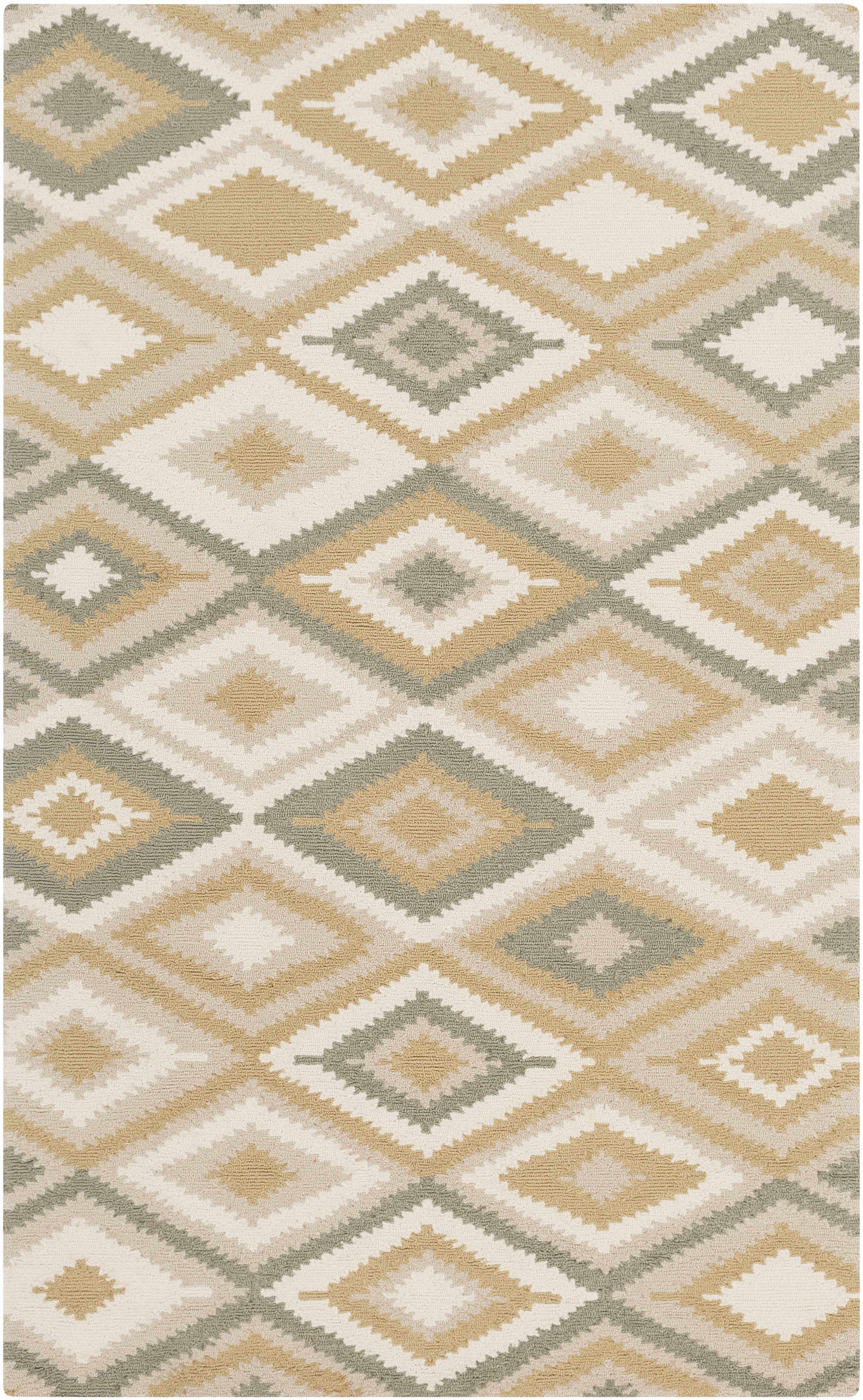 Rain RAI-1206 Hand Hooked Rug