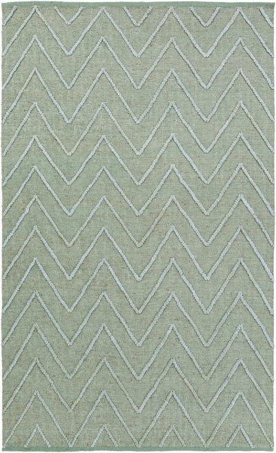 Seafoam Hand Woven 100% Jute Global Rectangle Handmade rug, Indoor use only, no fringe, non-washable.