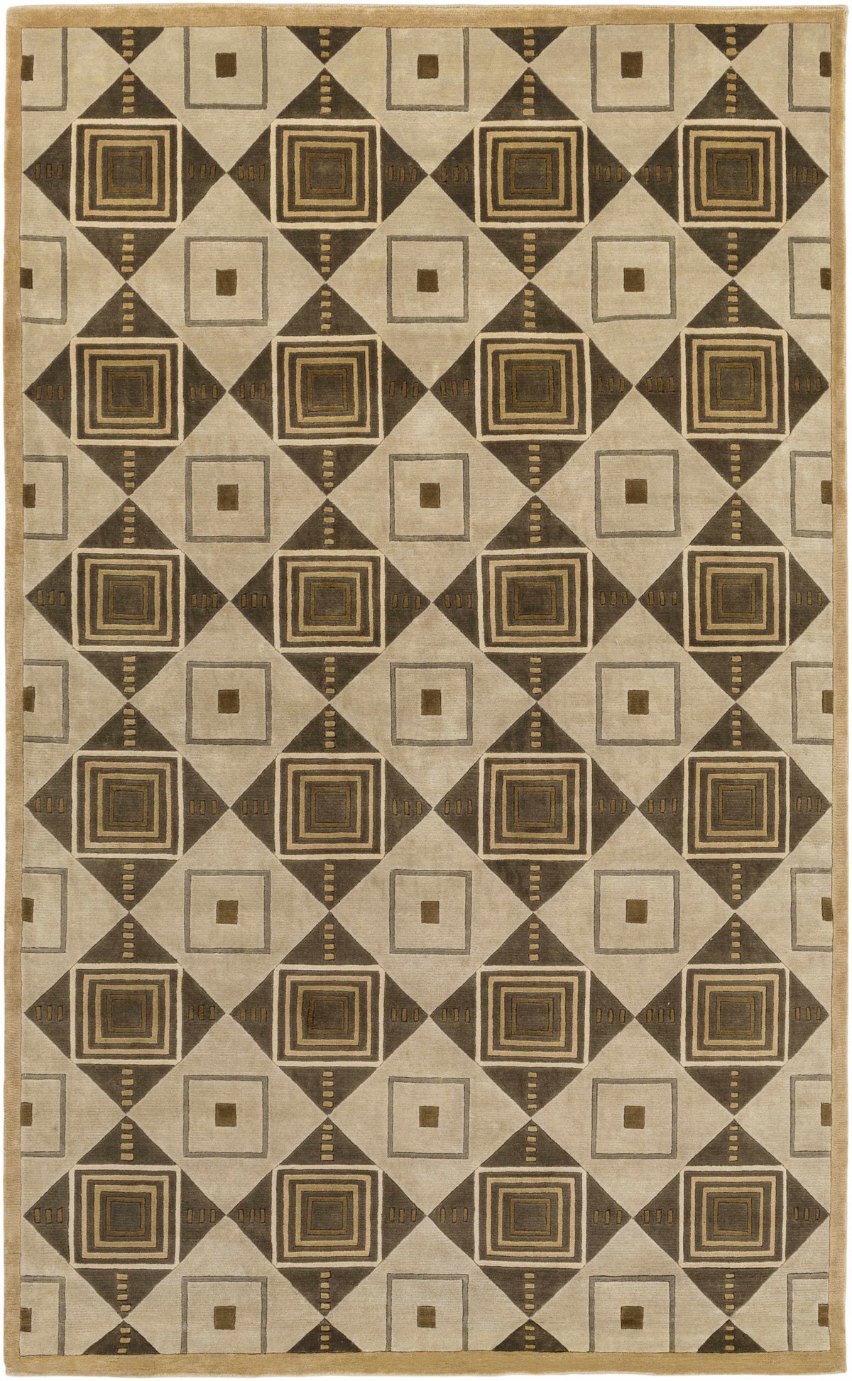 Mugal IN-8008 Hand Knotted Rug