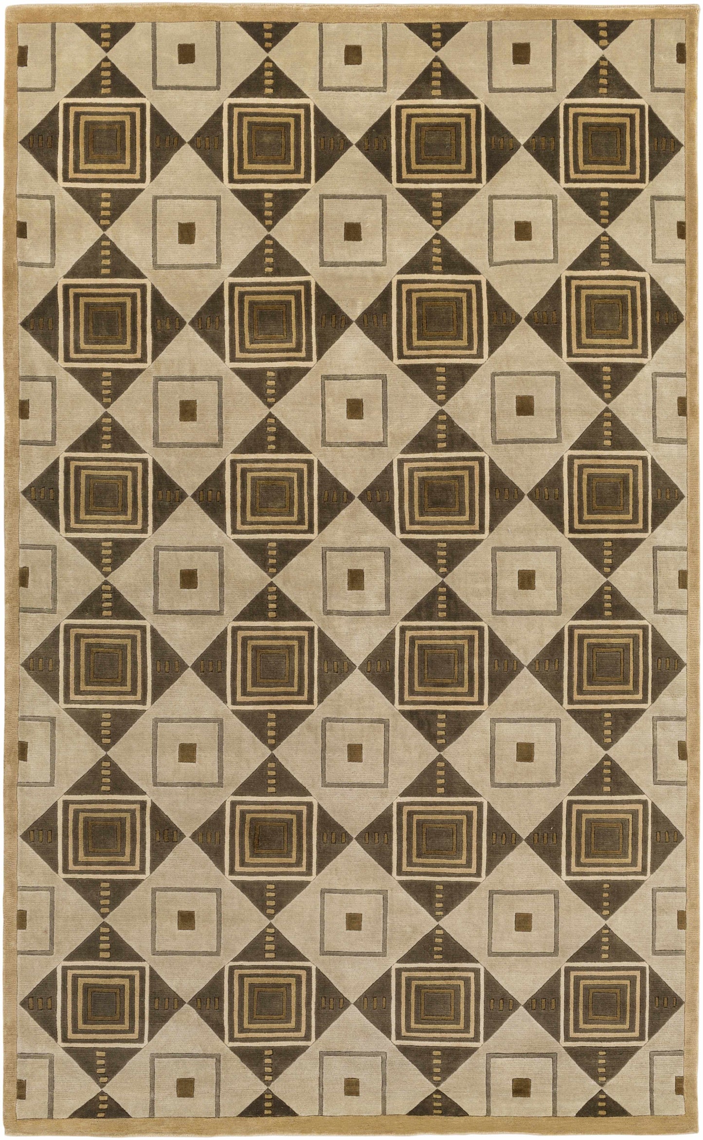 Mugal IN-8008 Hand Knotted Rug