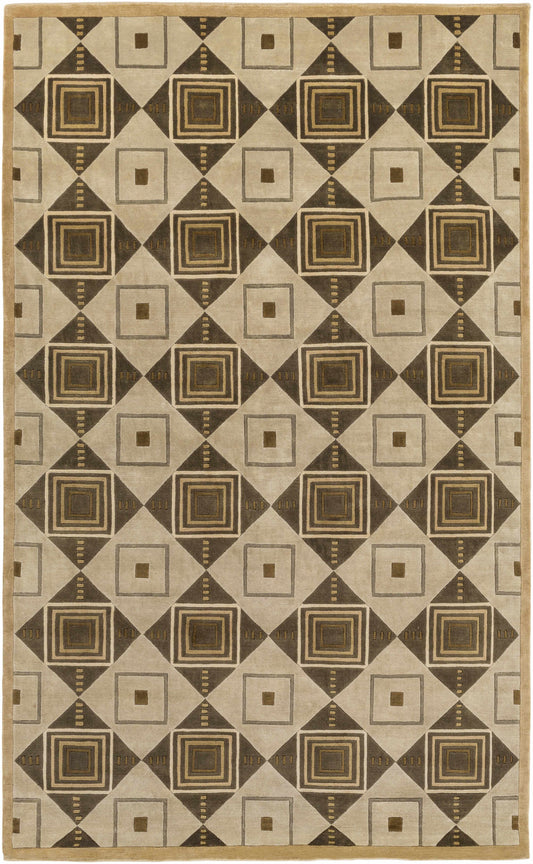 Mugal IN-8008 Hand Knotted Rug
