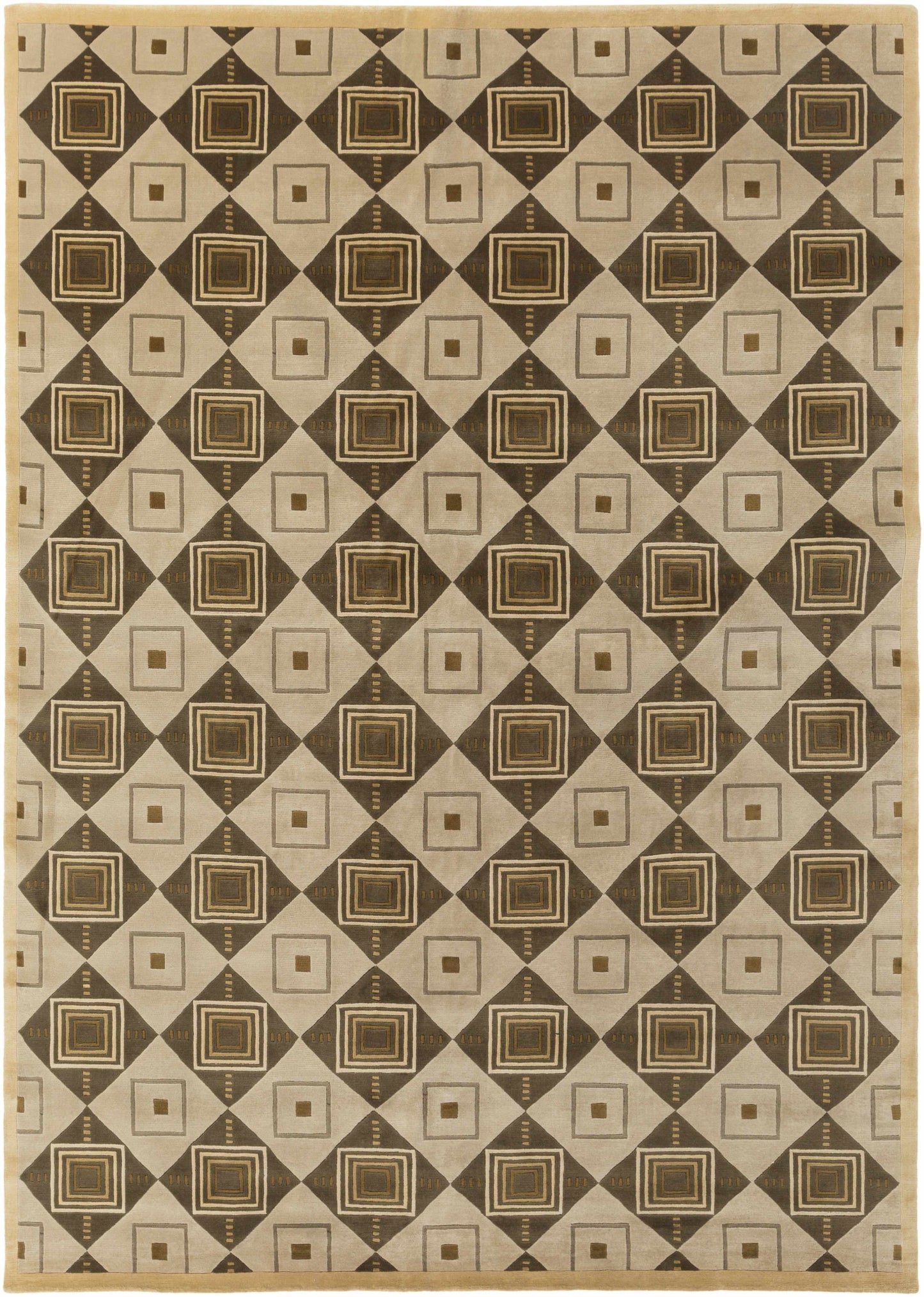 Mugal IN-8008 Hand Knotted Rug