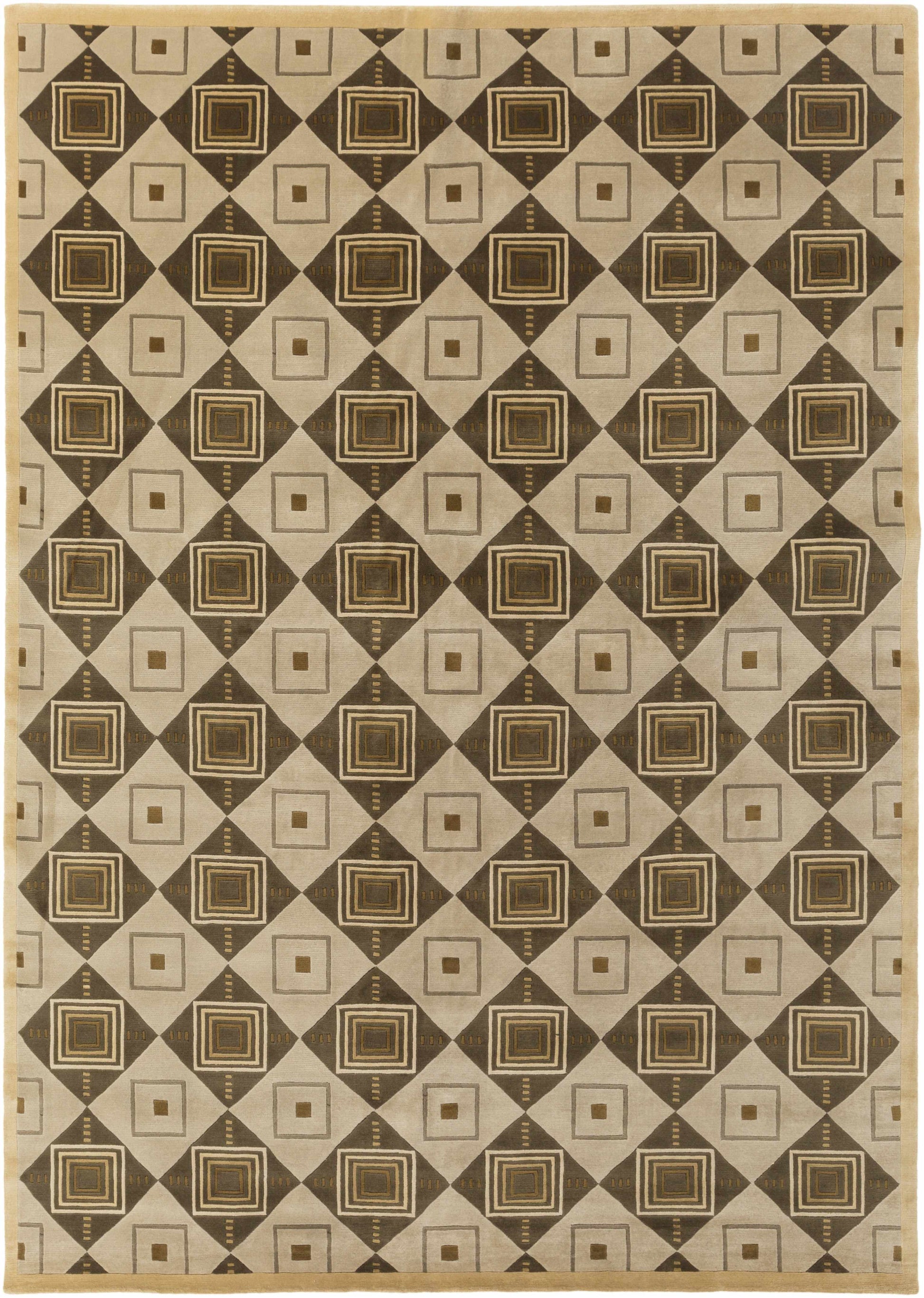 Mugal IN-8008 Hand Knotted Rug