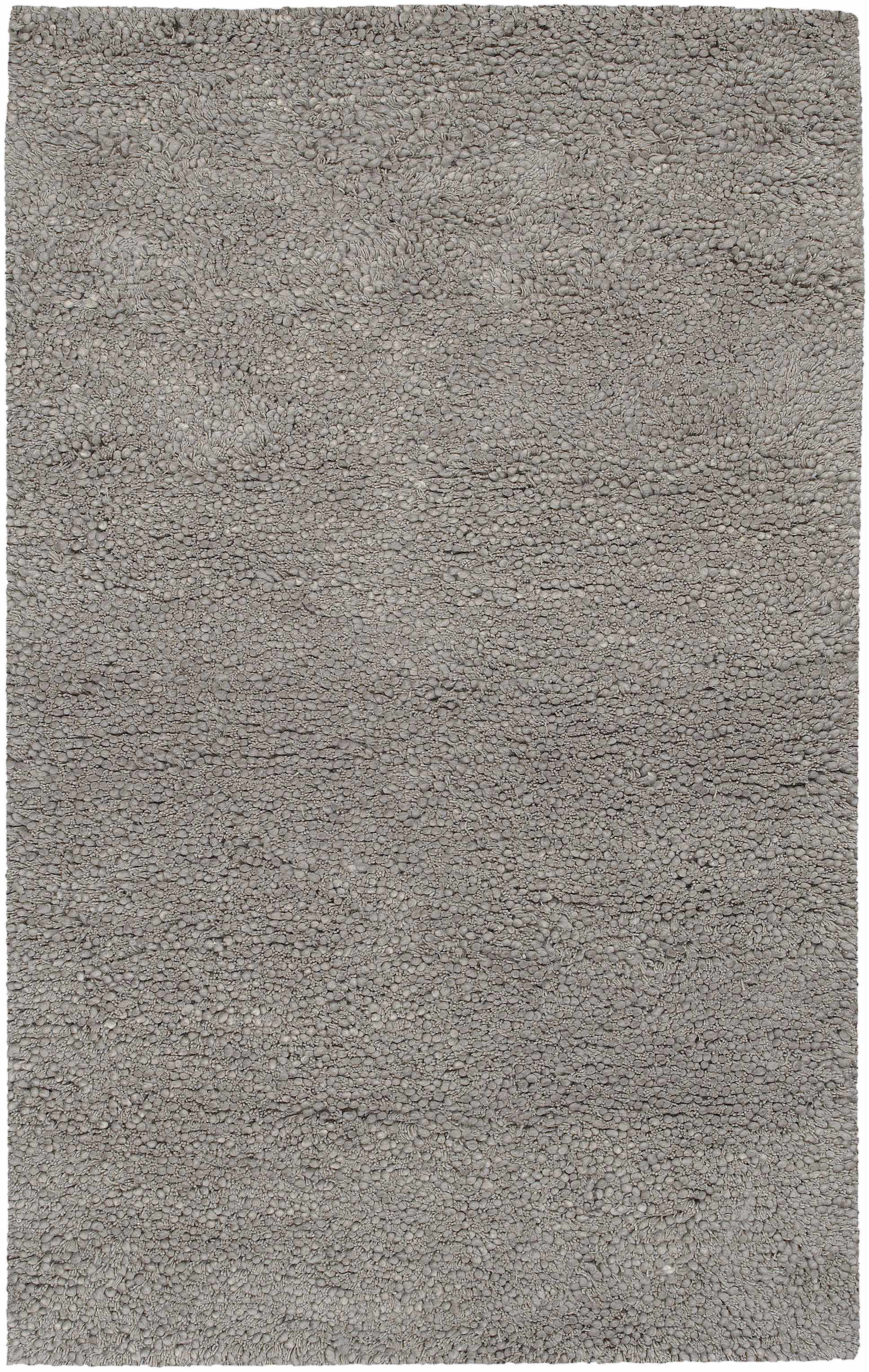 Medium Gray Hand Woven 100% NZ Wool Modern Rectangle Handmade rug, Indoor use only, no fringe, non-washable. runner also available