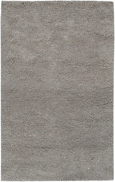 Medium Gray Hand Woven 100% NZ Wool Modern Rectangle Handmade rug, Indoor use only, no fringe, non-washable. runner also available