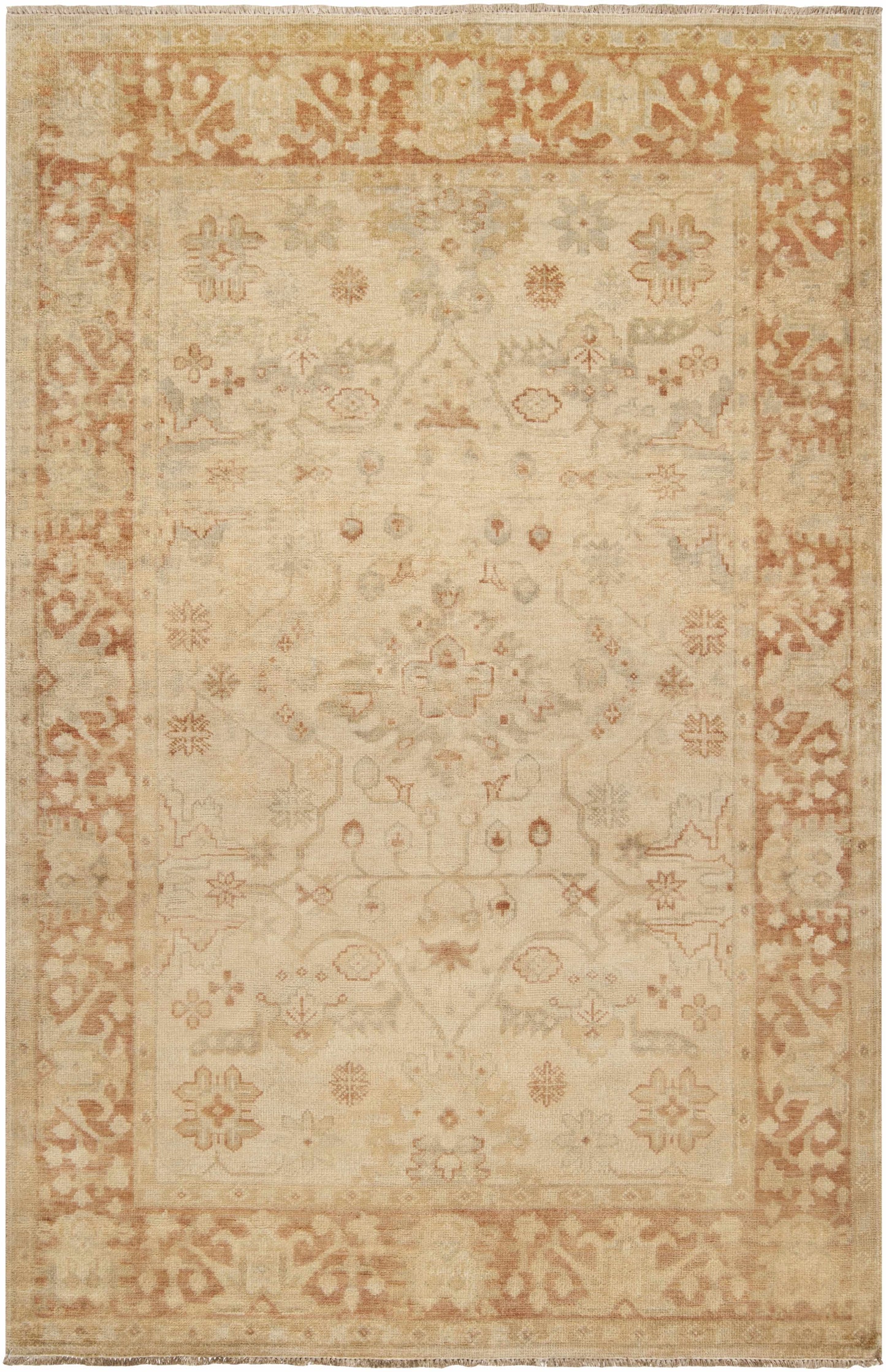 Hillcrest HIL-9007 Hand Knotted Rug