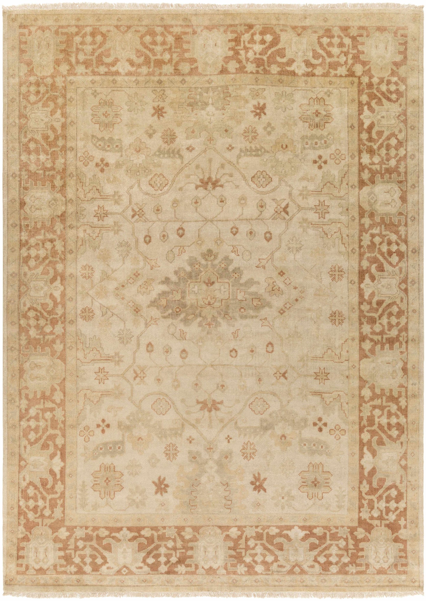 Hillcrest HIL-9007 Hand Knotted Rug