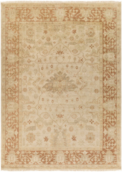 Hillcrest HIL-9007 Hand Knotted Rug