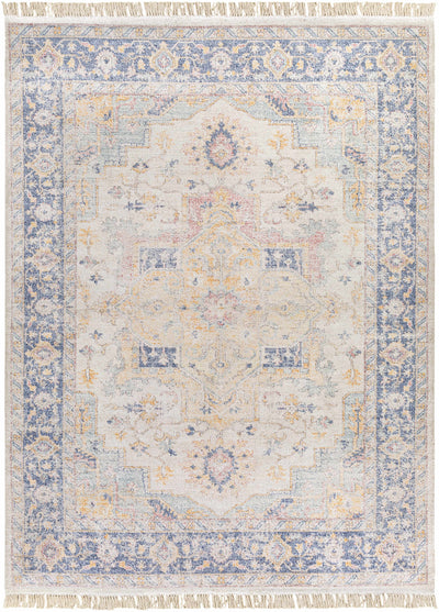 Orange Hand Woven 40% Viscose, 35% Polyester, 25% Cotton Traditional Rectangle Handmade rug, Indoor use only, has fringe, non-washable.
