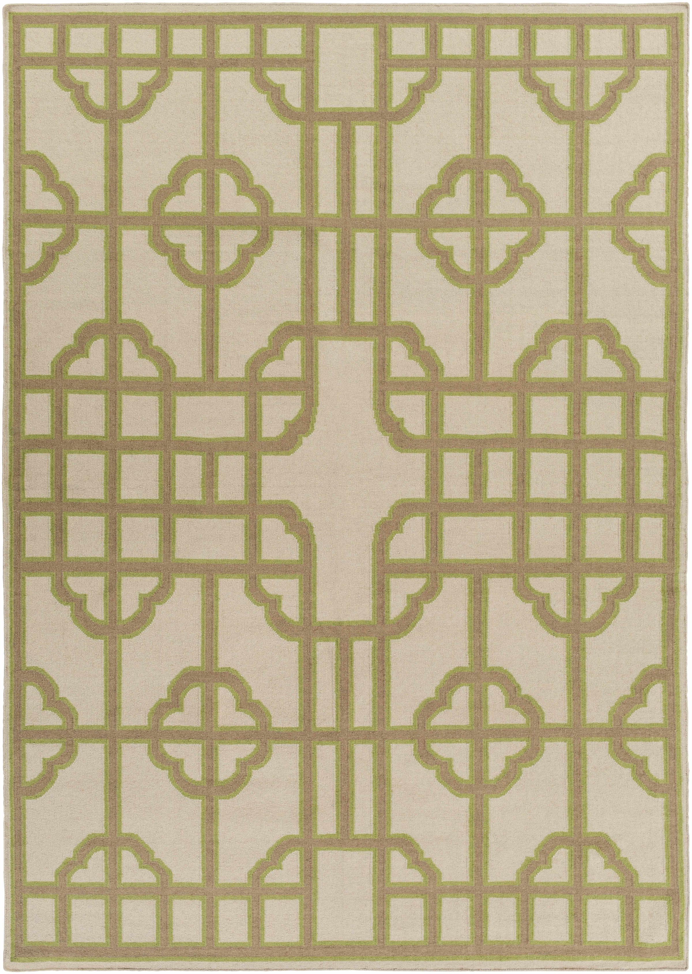 Light Brown Hand Woven 100% Wool Modern Rectangle Handmade rug, Indoor use only, no fringe, non-washable. runner also available