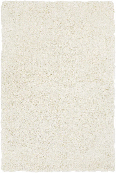 Off-White Hand Woven 100% Polyester Modern Rectangle Handmade rug, Indoor use only, no fringe, non-washable. runner also available