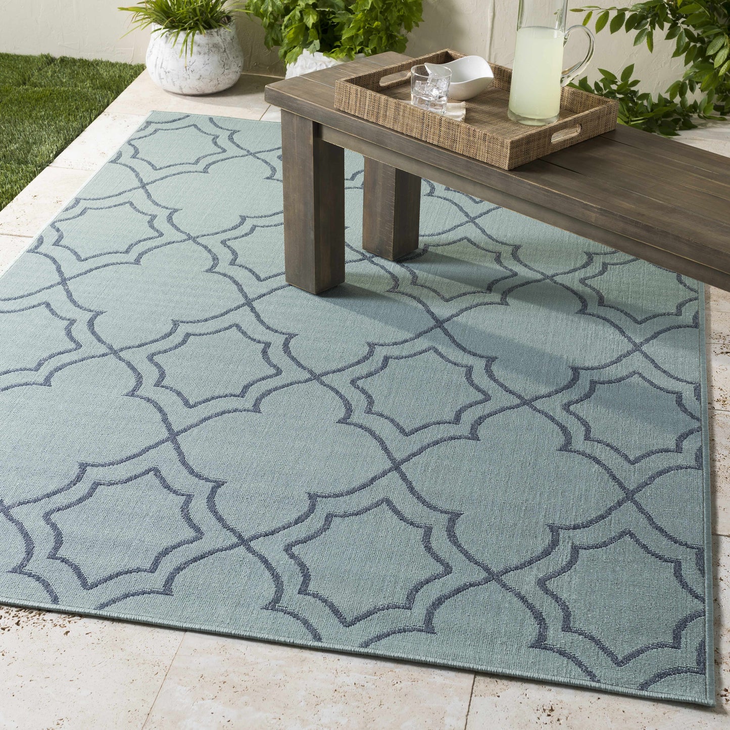 Alfresco ALF-9652 Machine Woven Rug