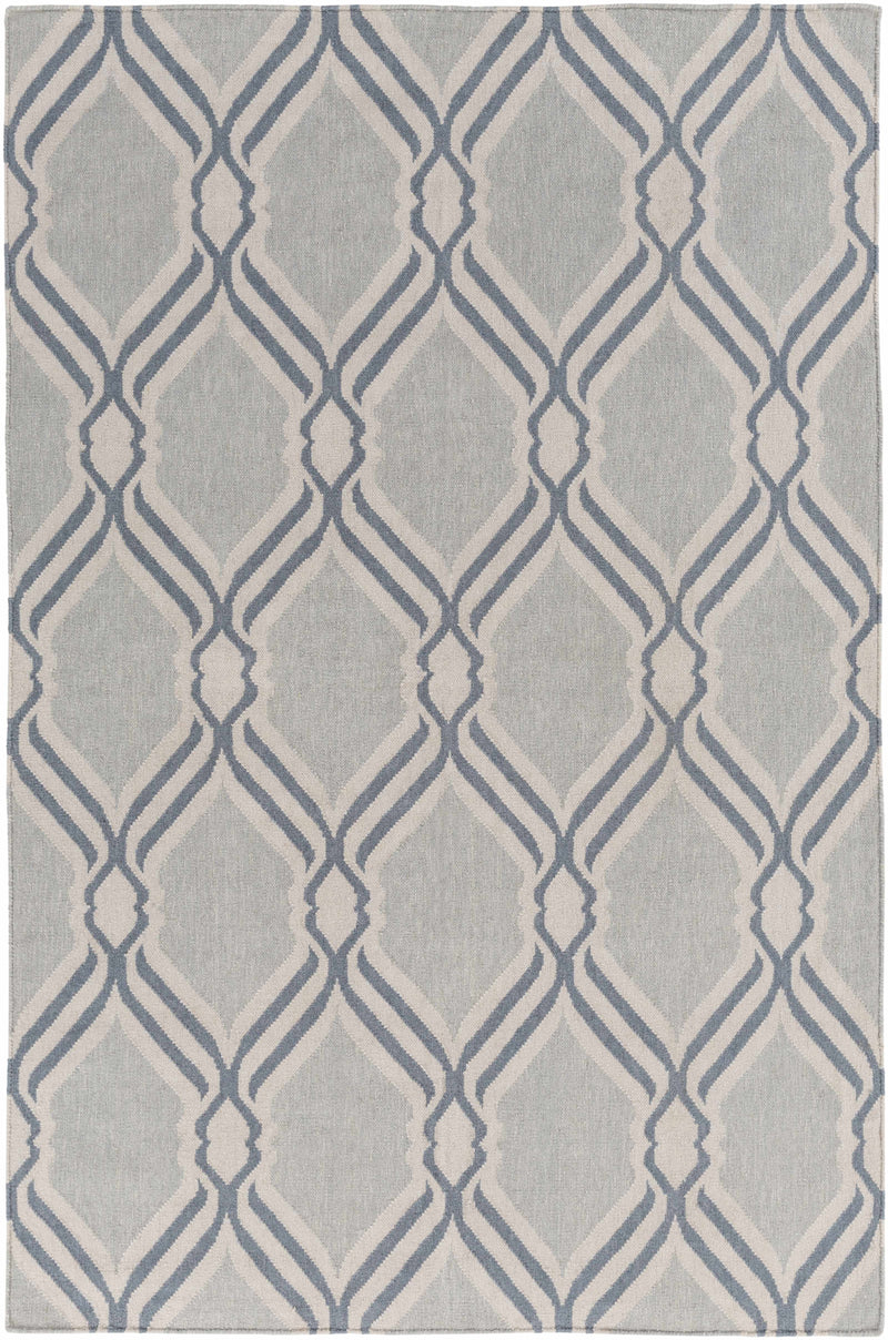 Slate Hand Woven 100% Wool Modern Rectangle Handmade rug, Indoor use only, no fringe, non-washable.