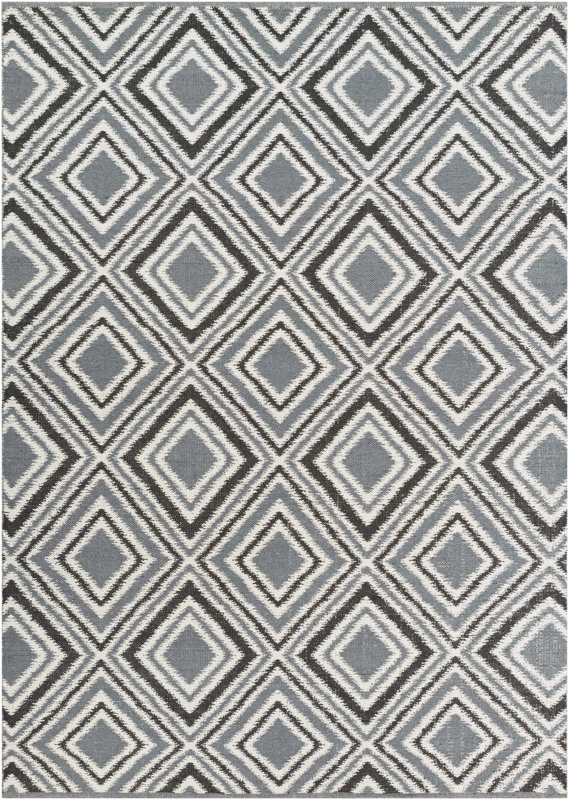 Ivory Hand Woven 100% Wool Modern Rectangle Handmade rug, Indoor use only, no fringe, non-washable. runner also available