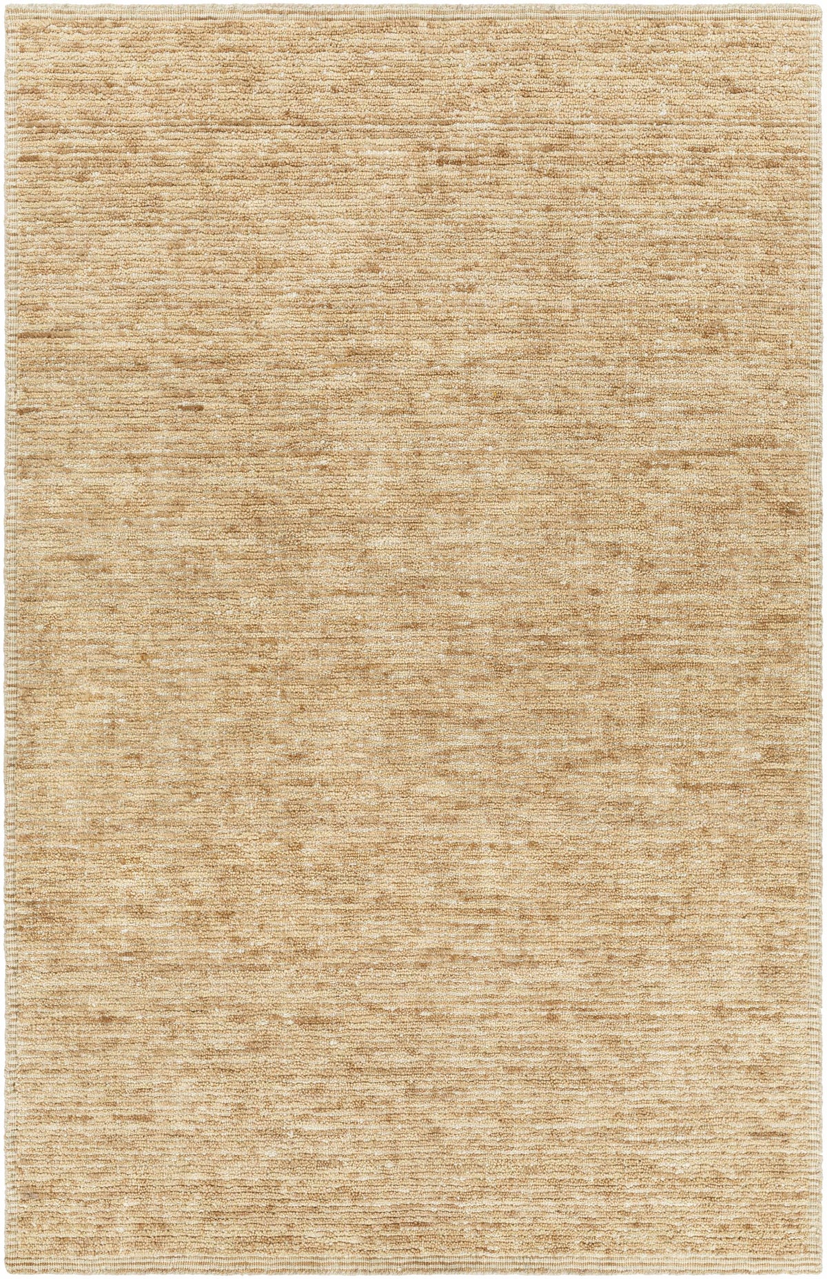 Brown Hand Loomed 100% Wool Modern Rectangle Handmade rug, Indoor use only, no fringe, non-washable.