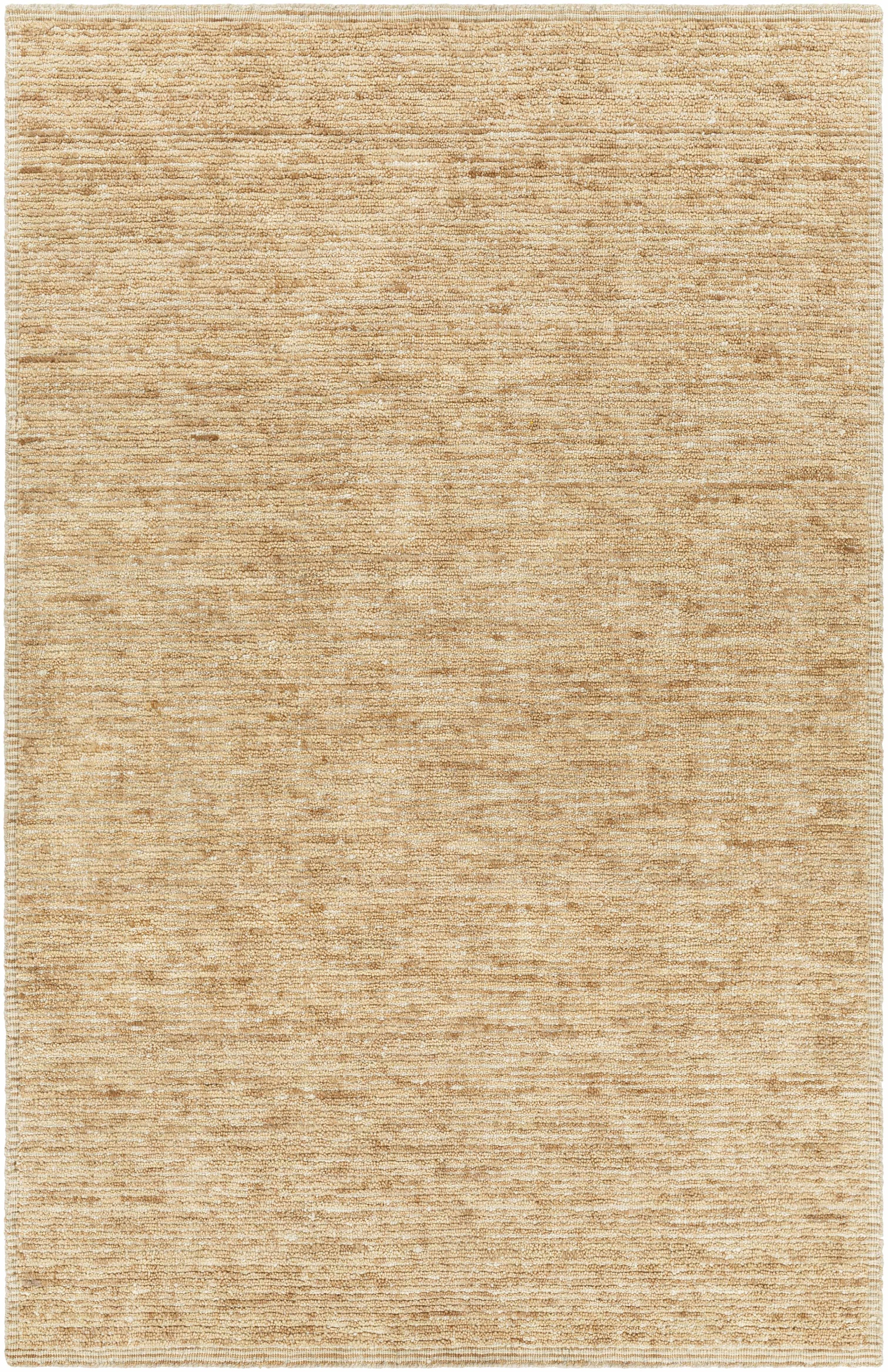 Brown Hand Loomed 100% Wool Modern Rectangle Handmade rug, Indoor use only, no fringe, non-washable.