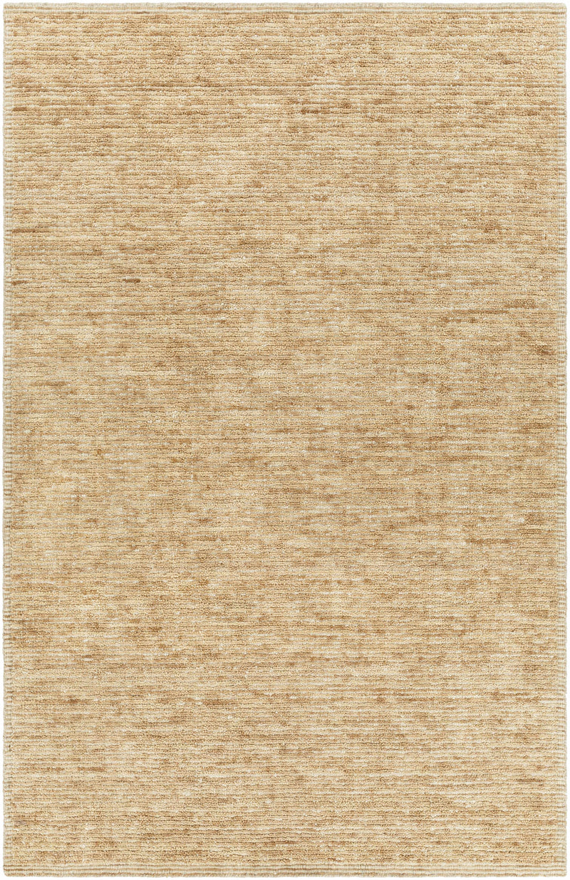 Brown Hand Loomed 100% Wool Modern Rectangle Handmade rug, Indoor use only, no fringe, non-washable.