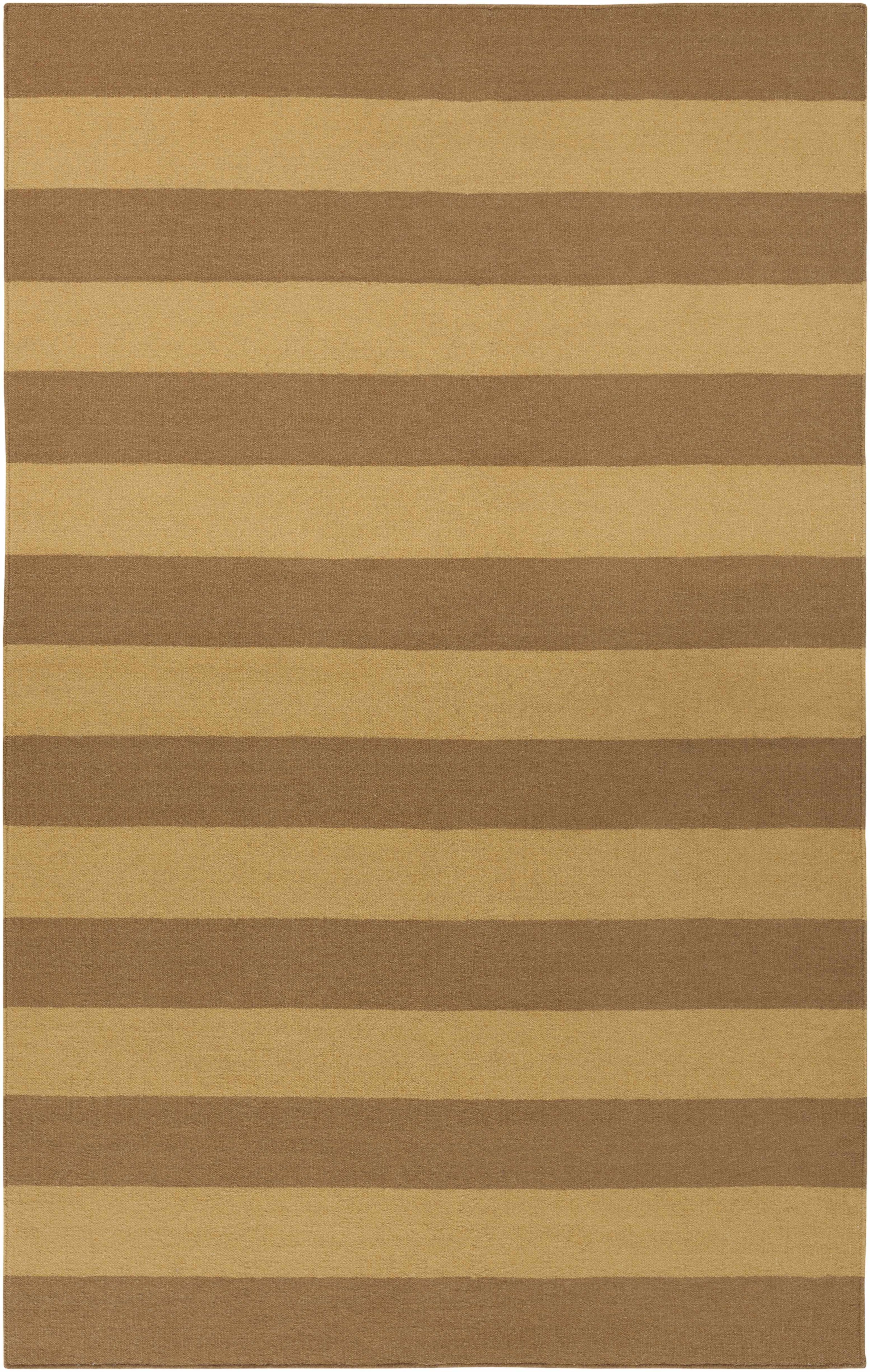 Mustard Hand Woven 100% Wool Cottage Rectangle Handmade rug, Indoor use only, no fringe, non-washable. runner also available