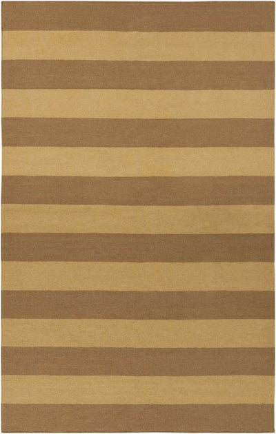 Mustard Hand Woven 100% Wool Cottage Rectangle Handmade rug, Indoor use only, no fringe, non-washable. runner also available