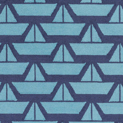 Tic Tac Toe TCT-6002 Hand Hooked Rug