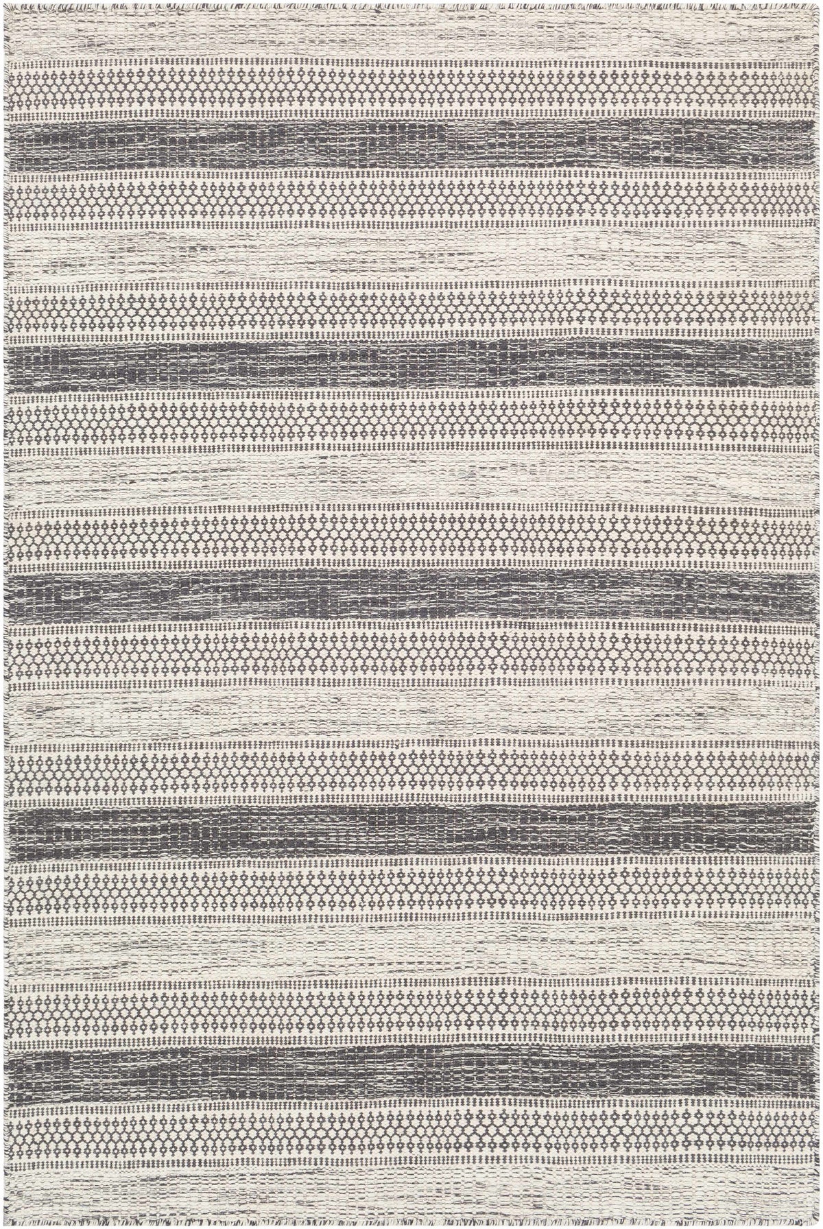Black Hand Woven 100% Wool Global Rectangle Handmade rug, Indoor use only, no fringe, non-washable. runner also available