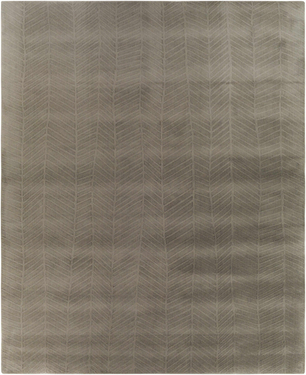 Charcoal Hand Loomed 100% Wool Modern Rectangle Handmade rug, Indoor use only, no fringe, non-washable. runner also available