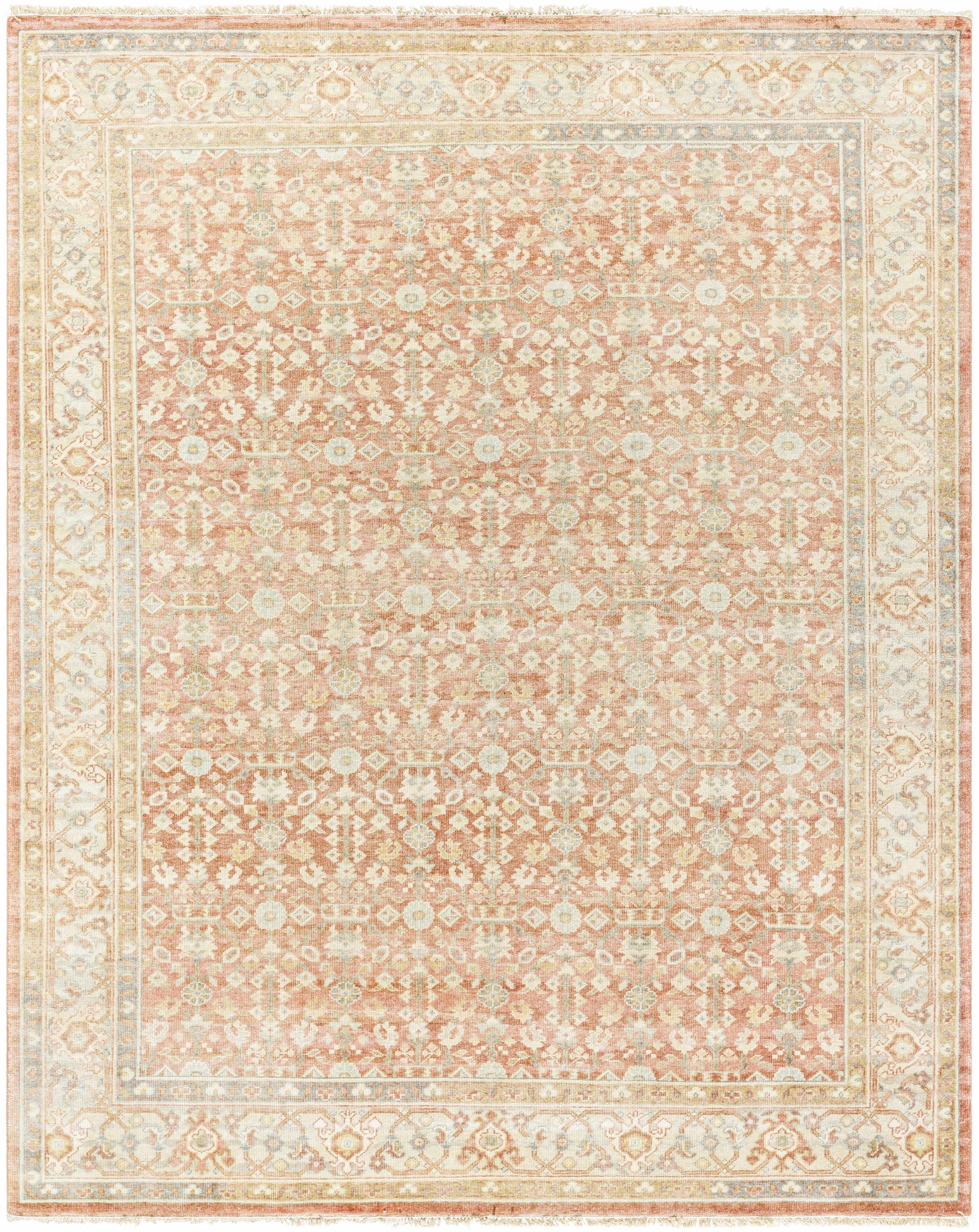 Hamadan HAM-2301 Hand Knotted Rug