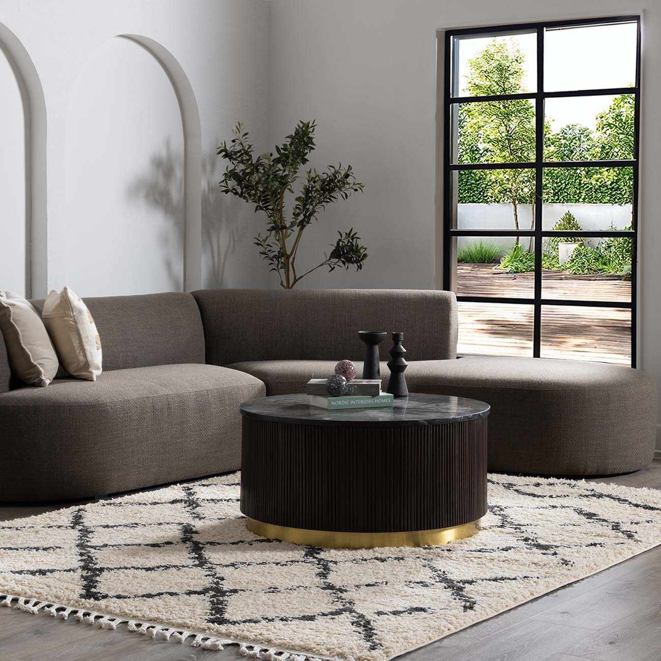 Berber Shag BBE-2300 Machine Woven Rug