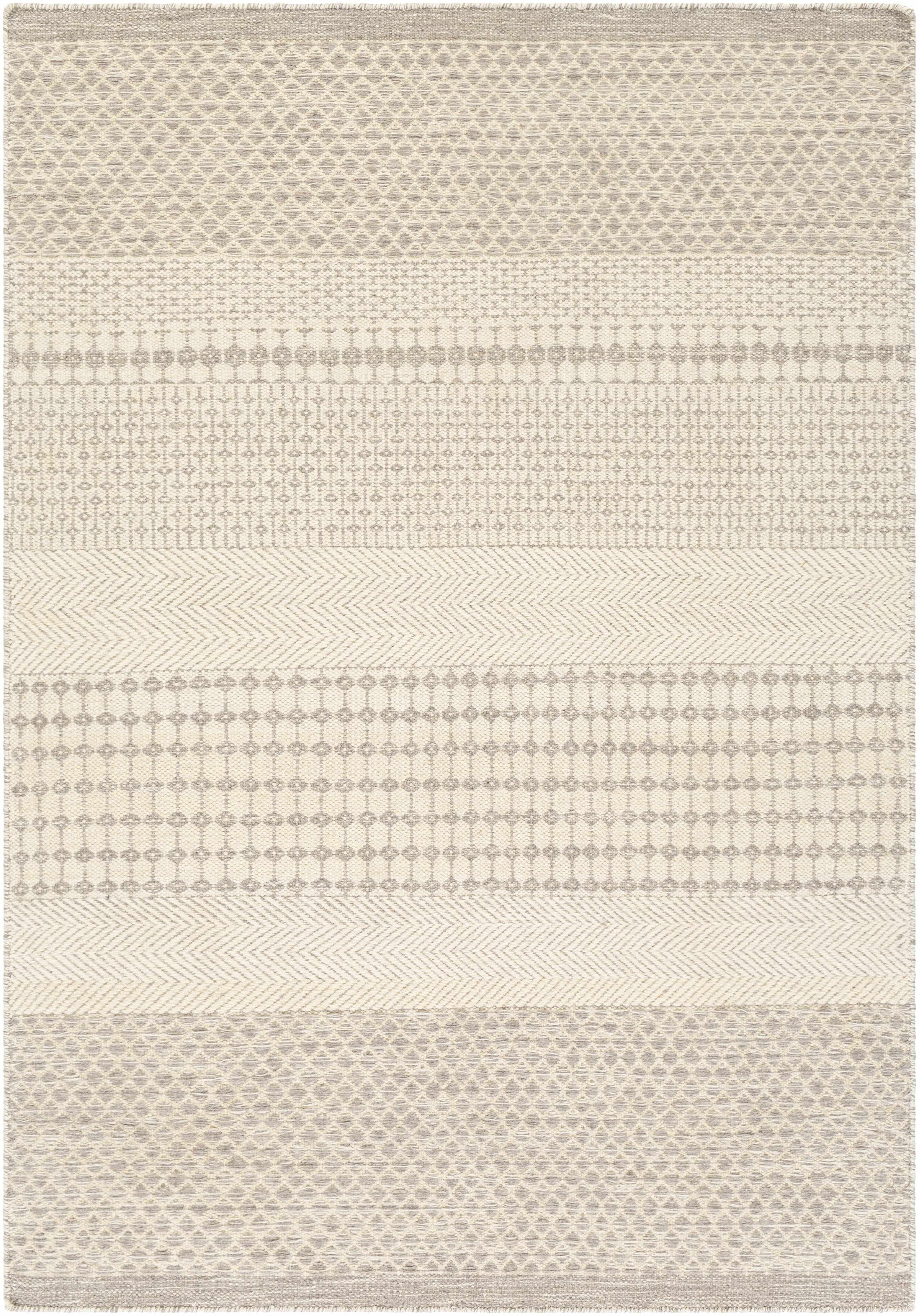 Light Beige Hand Woven 100% Wool Global Rectangle Handmade rug, Indoor use only, no fringe, non-washable. runner also available