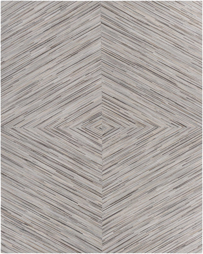 Cream Hand Crafted 100% Hair On Hide Modern Rectangle Handmade rug, Indoor use only, no fringe, non-washable.