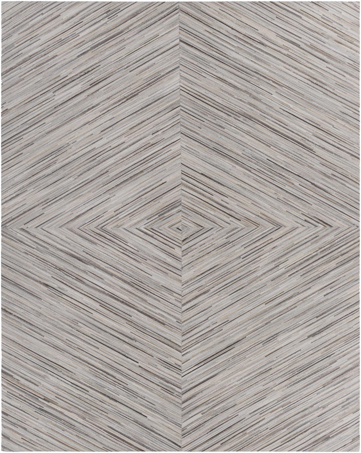 Cream Hand Crafted 100% Hair On Hide Modern Rectangle Handmade rug, Indoor use only, no fringe, non-washable.