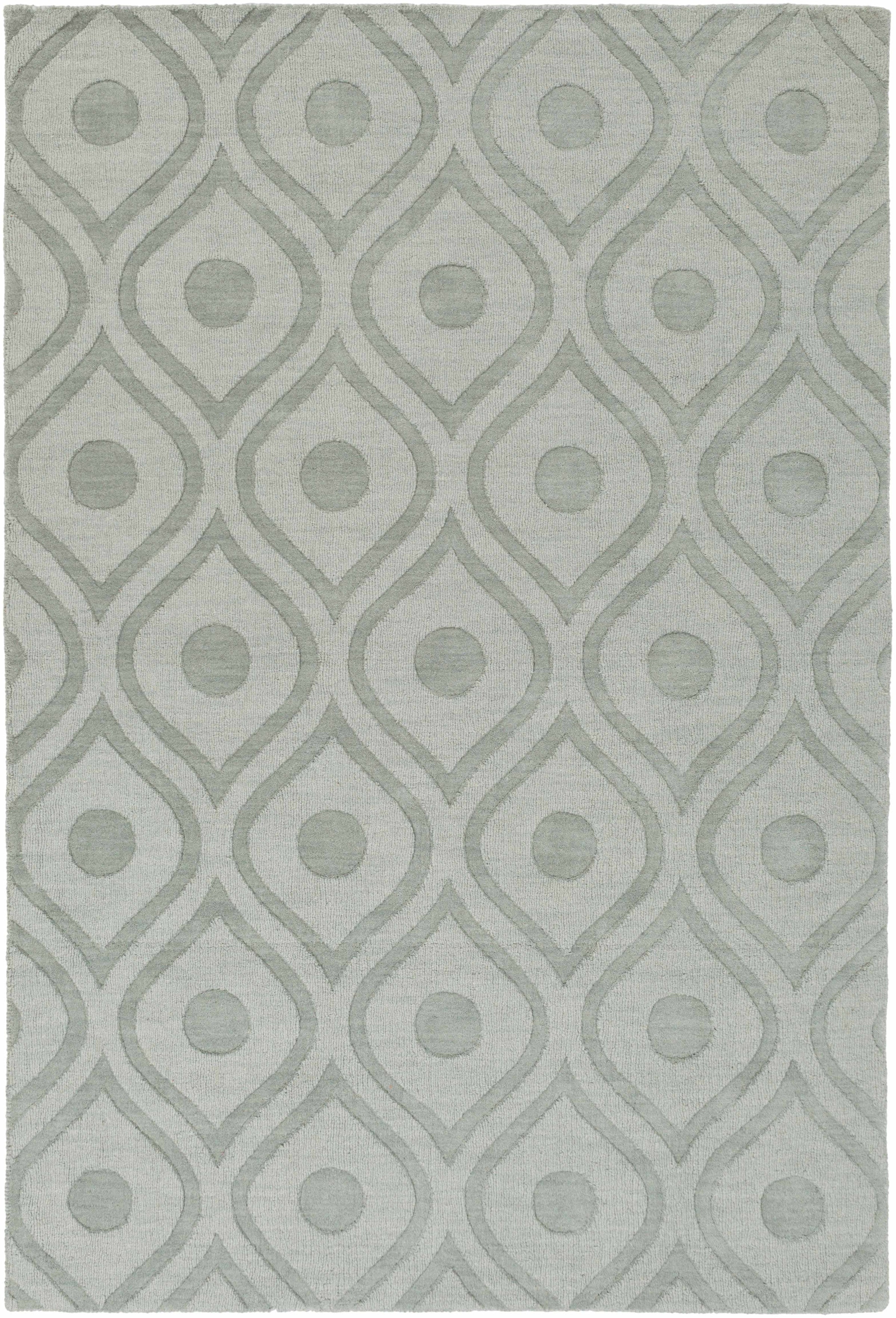 Sage Hand Loomed 100% Wool Modern Rectangle Handmade rug, Indoor use only, no fringe, non-washable. round, runner also available