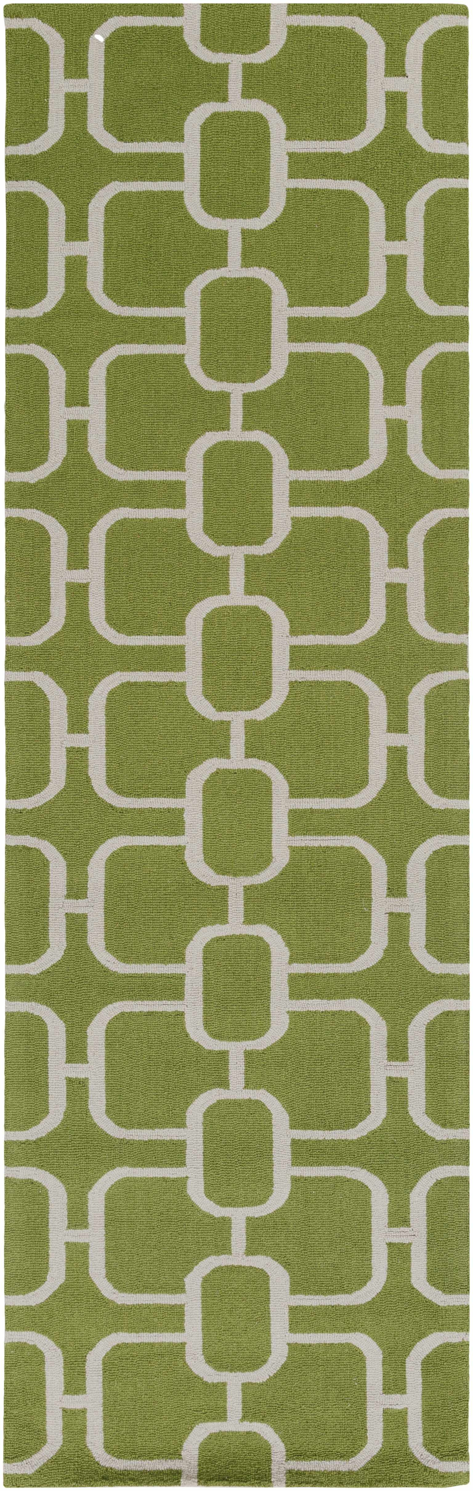 Lockhart LKH-9003 Hand Hooked Rug