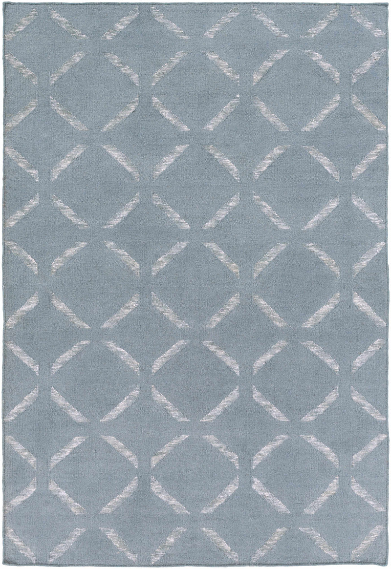Medium Gray Hand Woven 50% Wool, 30% Viscose, 20% Cotton Modern Rectangle Handmade rug, Indoor use only, no fringe, non-washable. runner also available