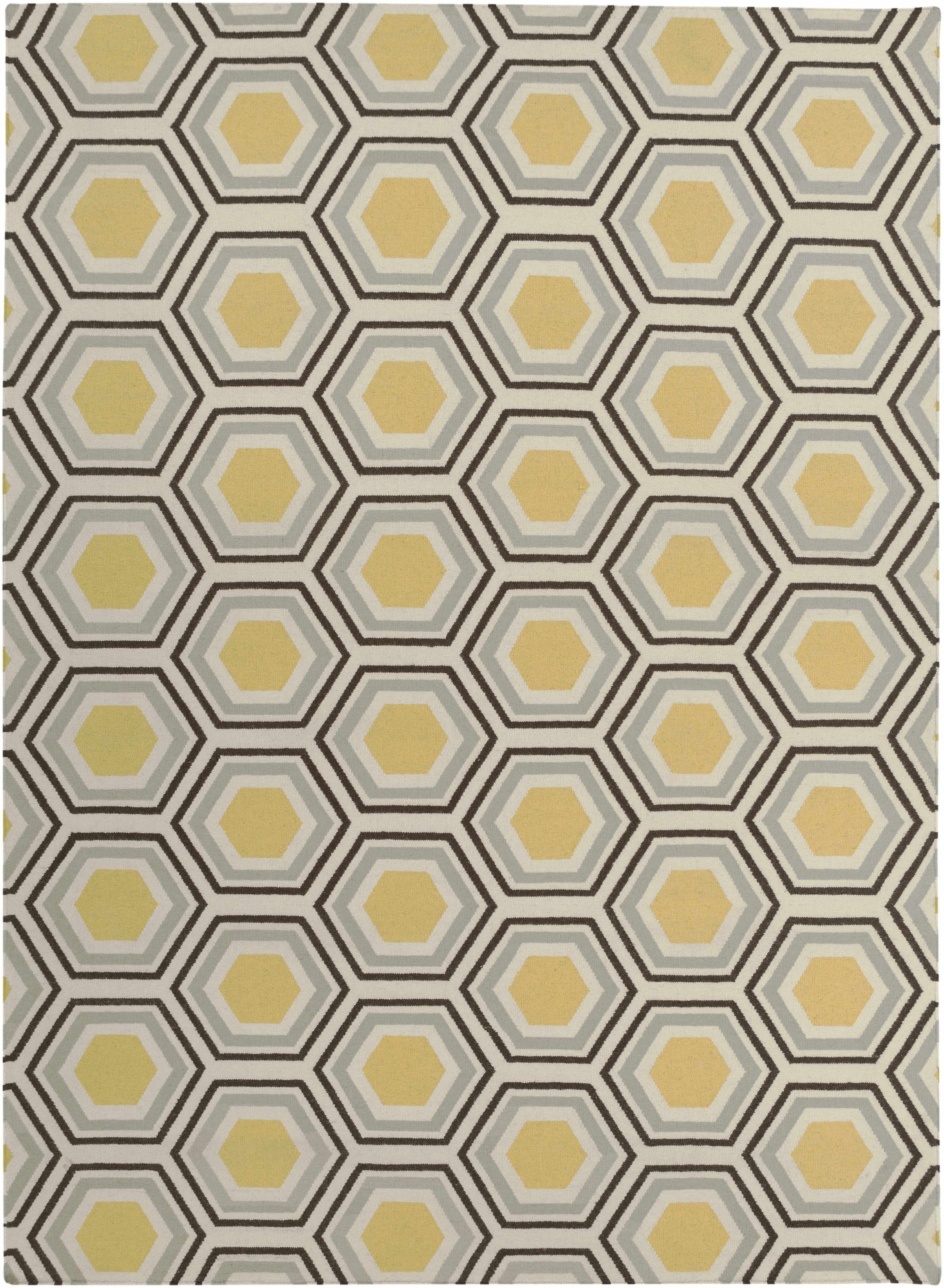 Tan Hand Woven 100% Wool Modern Rectangle Handmade rug, Indoor use only, no fringe, non-washable. round also available